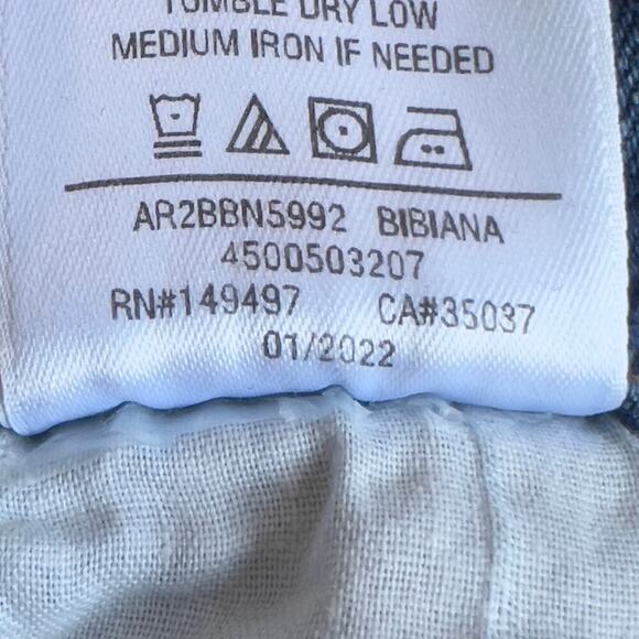 JOE'S JEANS TOMBOY DISTRESSED SLIM CROP JEANS IN BIBIANA‎ NWT WOMEN'S SIZE 25 - Picture 14 of 16